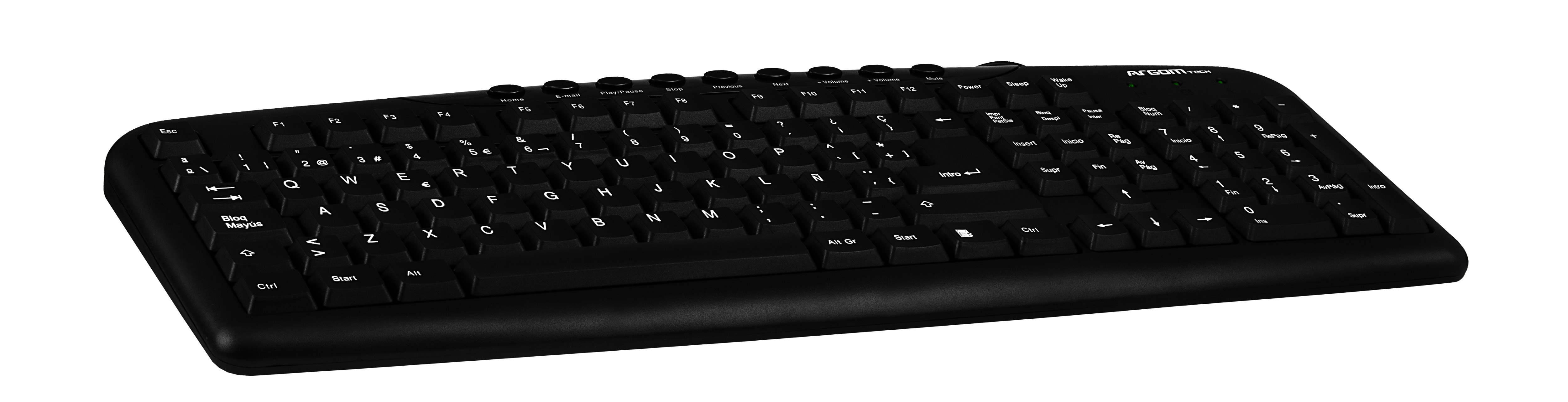 TECLADO MULTIMEDIA ARGOM