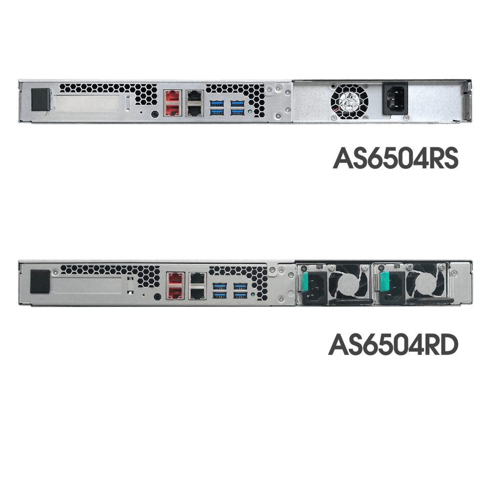 NAS ASUSTOR AS6504RD 4 BAHIAS RACKEABLE