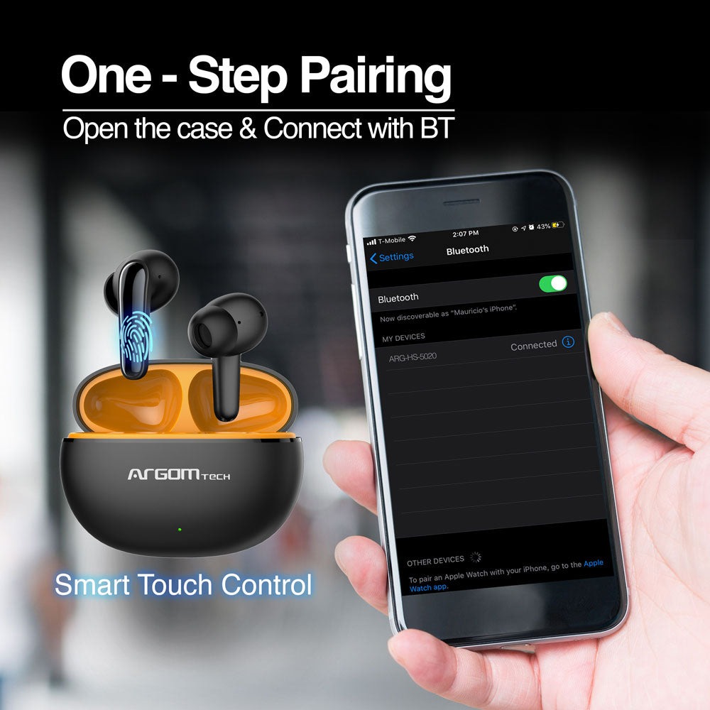 AURICULAR BLUETOOTH SKEIPODS E20 BLACK ARGOM