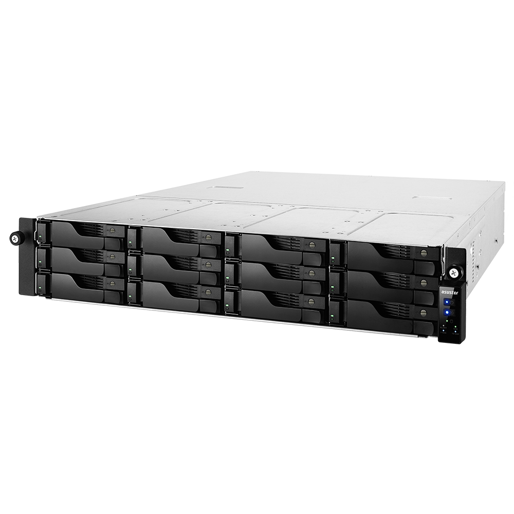 NAS ASUSTOR AS7112RDX 12-BAY INTEL 9TH XEON E-2224, 8GB DDR4