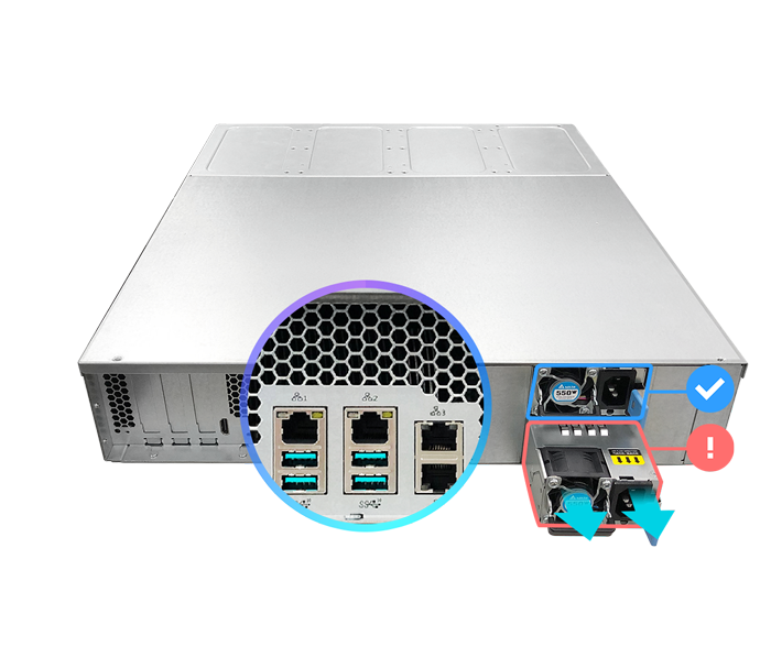 NAS ASUSTOR AS7112RDX 12-BAY INTEL 9TH XEON E-2224, 8GB DDR4