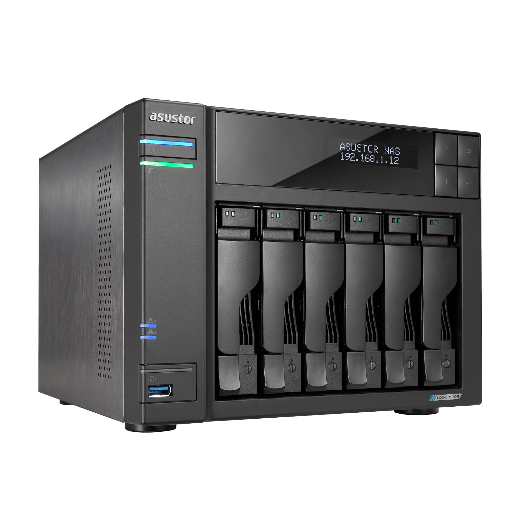 NAS ASUSTOR AS6706T - 6 BAY NAS, TOWER, 8GB DDR4