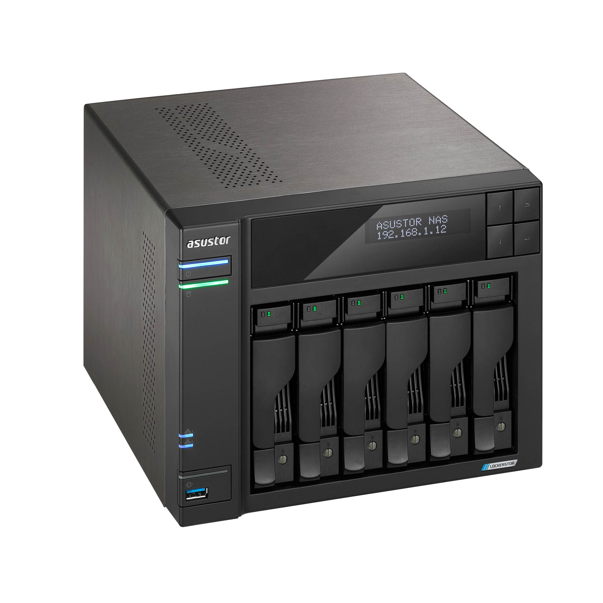 NAS ASUSTOR AS6706T - 6 BAY NAS, TOWER, 8GB DDR4