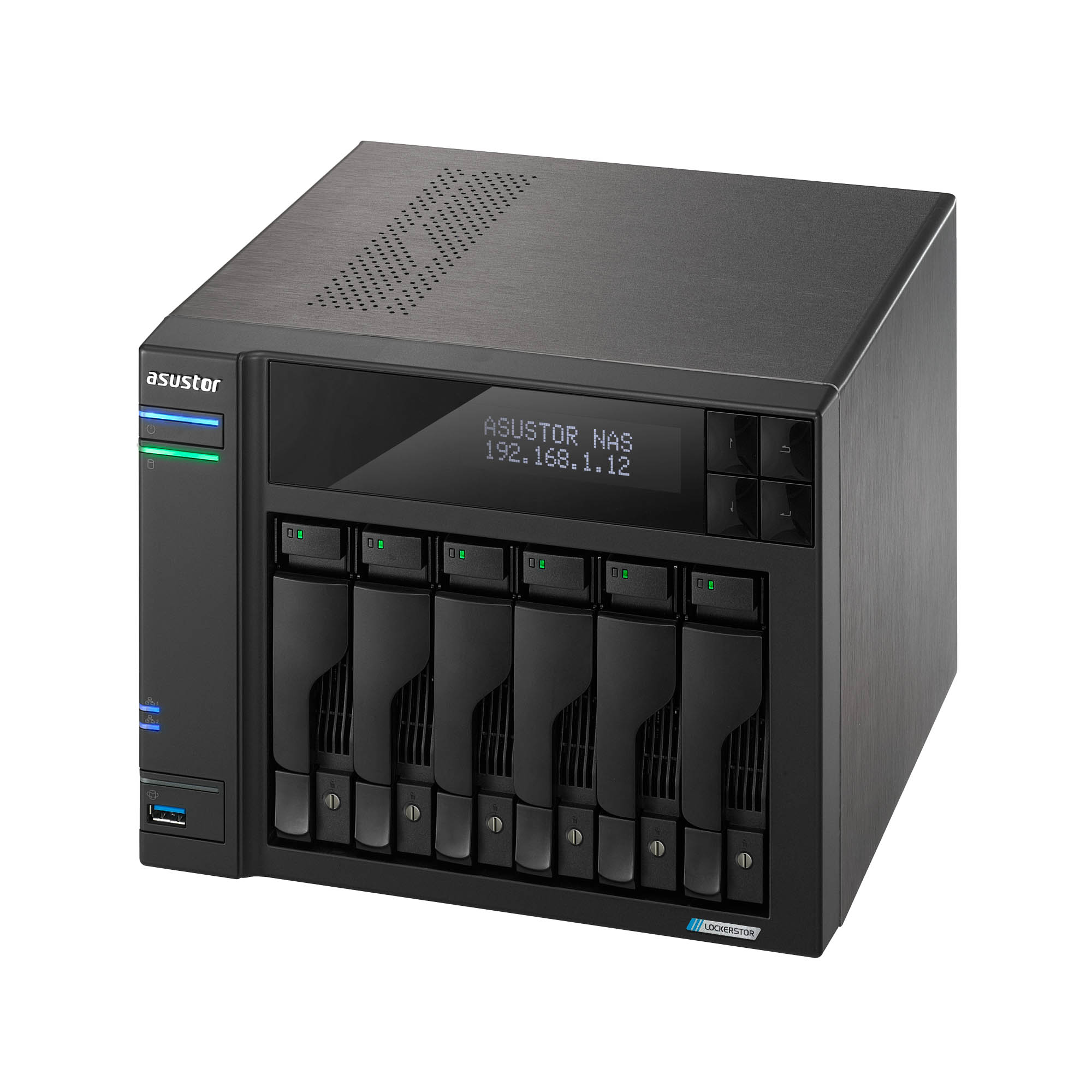NAS ASUSTOR AS6706T - 6 BAY NAS, TOWER, 8GB DDR4