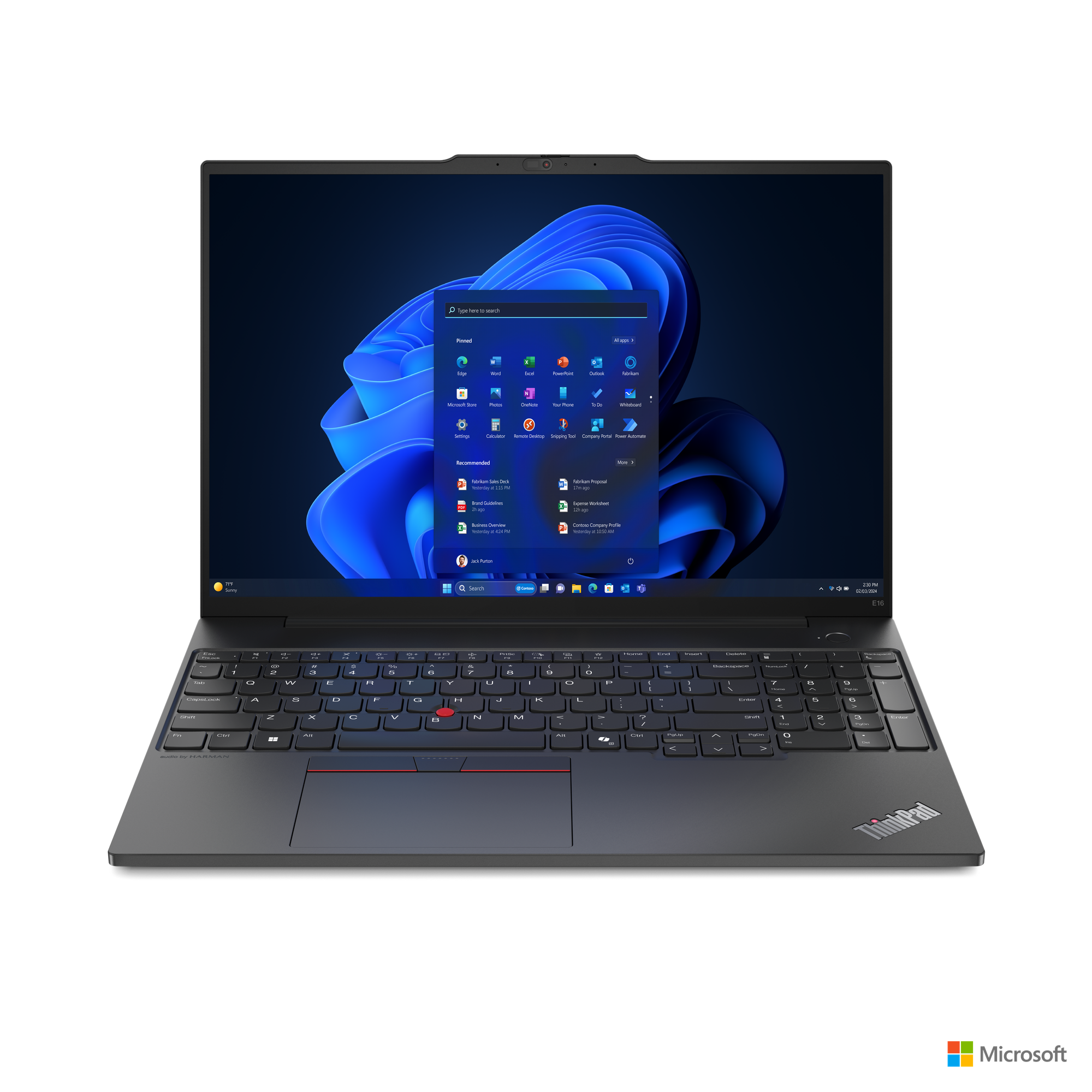 NOTEBOOK LENOVO THINKPAD E16 ULTRA 5-125H/16G/512G/W11P/1YCI