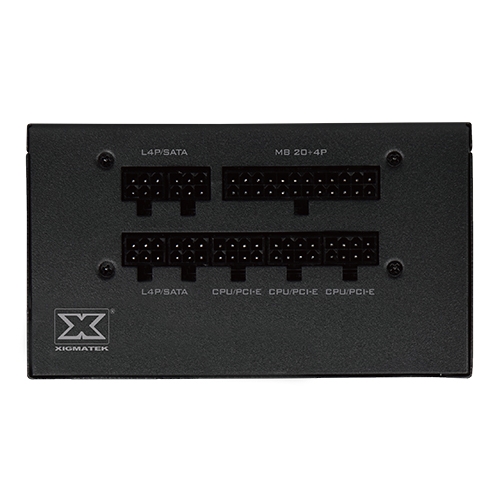 FUENTE DE PODER XIGMATEK HYDRA 750W 80 PLUS BRONZE