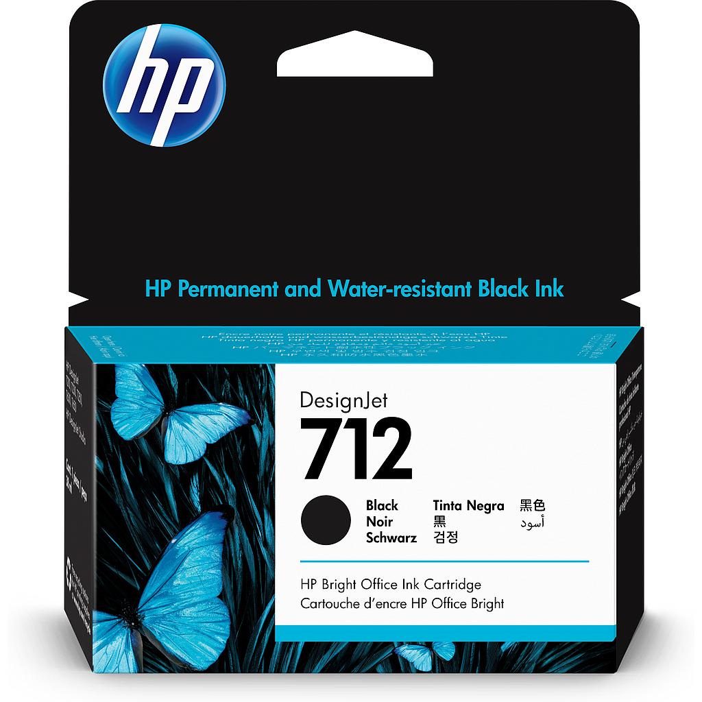 HP 712 - 38 ml - negro