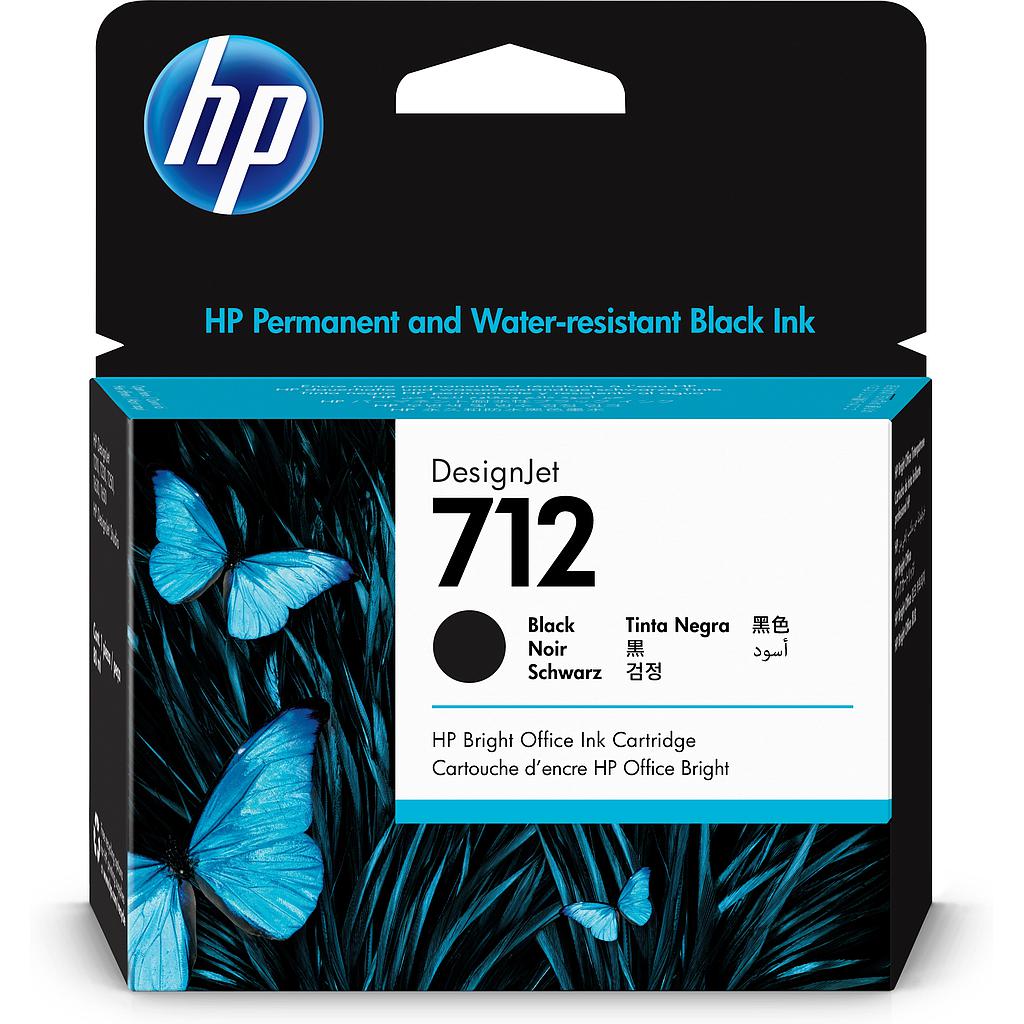 HP 712 - 80 ml - negro