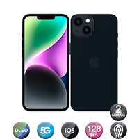 iPhone 14 6,1" 5g 6gb 128gb Dual Cam Sim Física