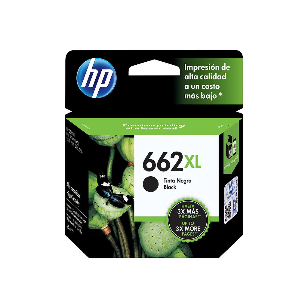 HP 662XL - Alto rendimiento - negro