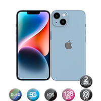 iPhone 14 6,1" 5g 6gb 128gb Dual Cam Sim Física
