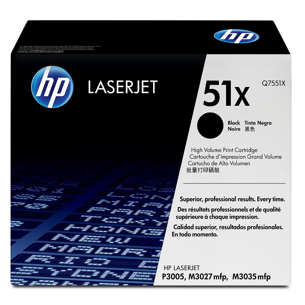HP 51X - Alto rendimiento - negro