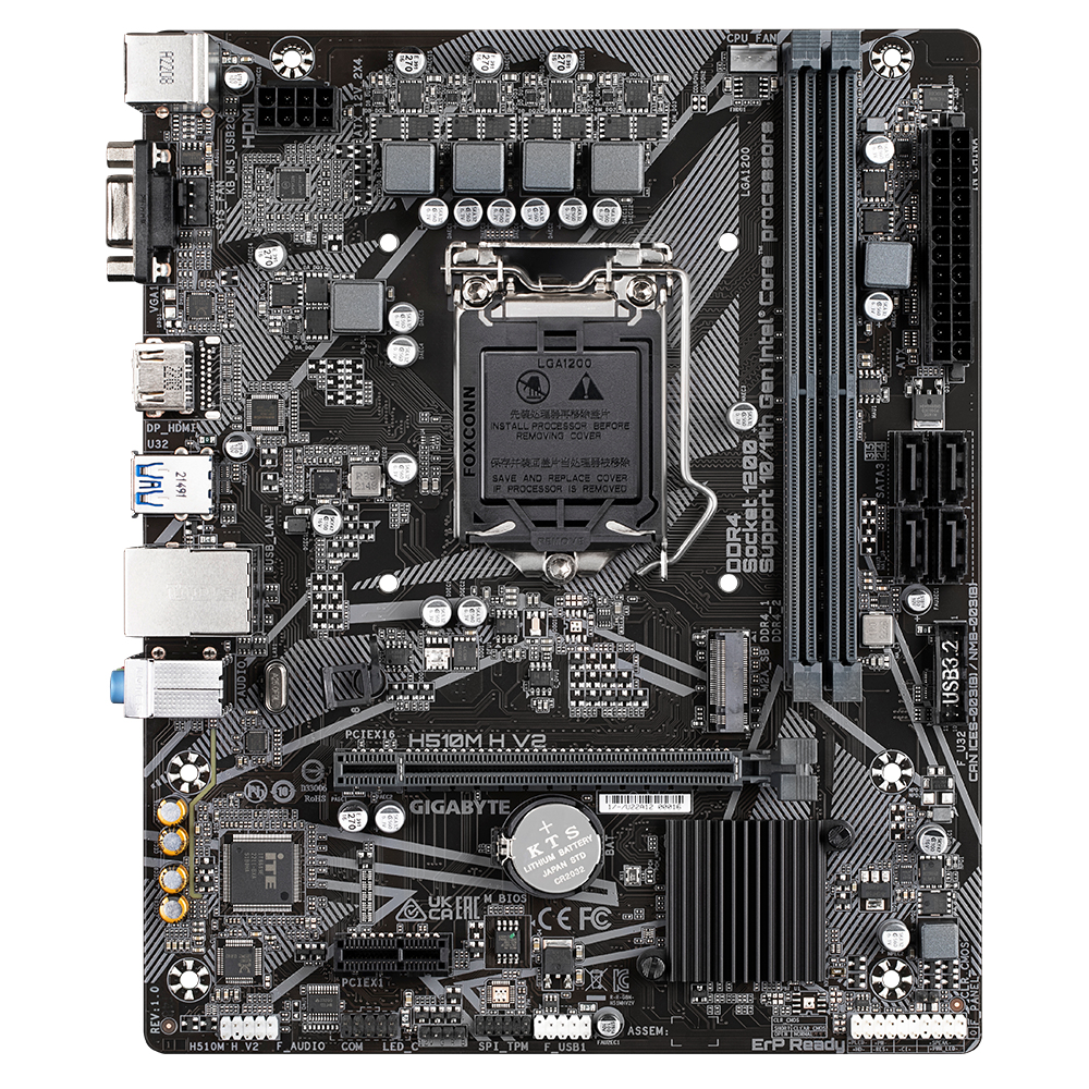 Gigabyte - H510M H V2 - Motherboard