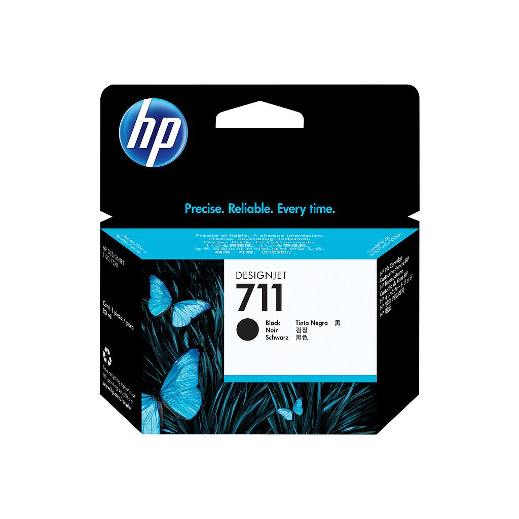HP 711 - 80 ml - negro