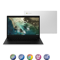 Notebook Samsung 14'' N4500 4gb 64gb Chrome