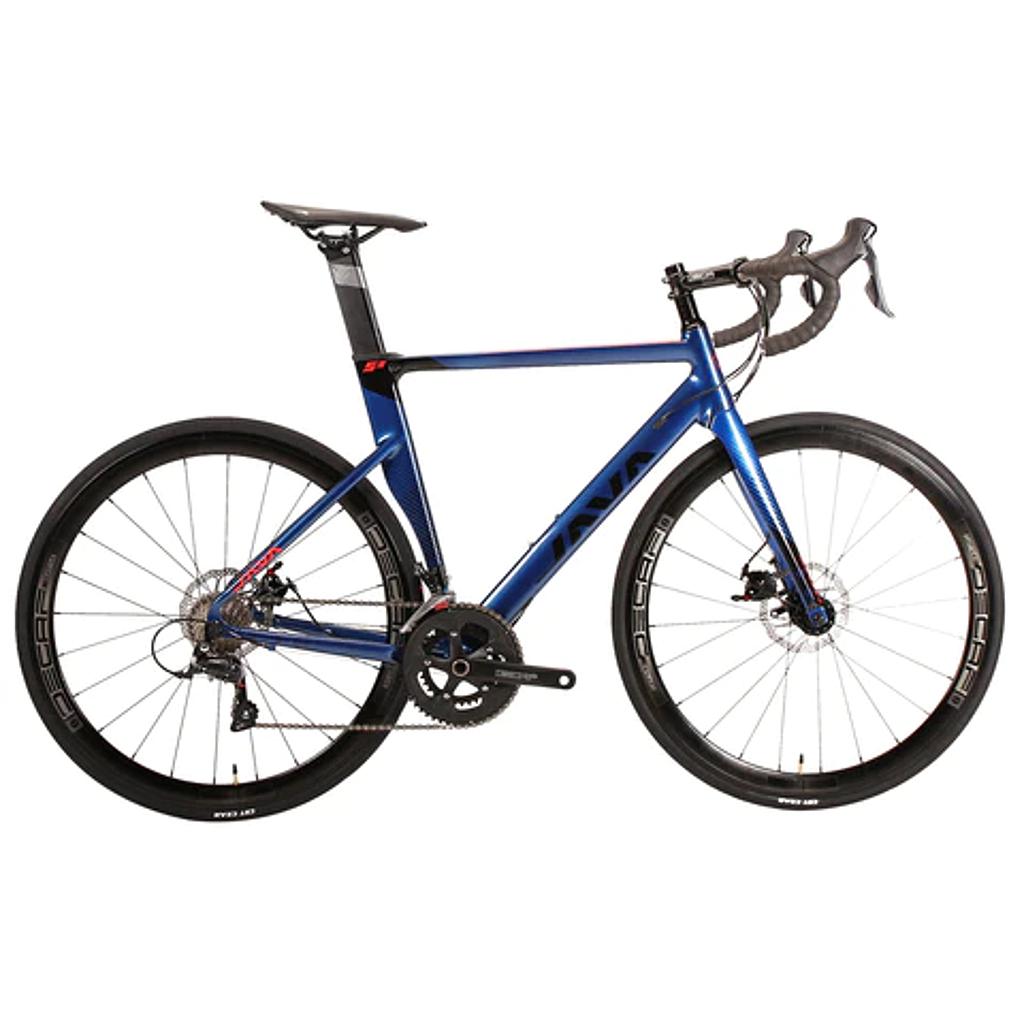 Bicicleta De Ruta Java Siluro 3-D 22S 470 Sensah Talle 47 Negra