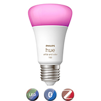 Lámpara Led Inteligente Philips Hue 9W E27 Blanco Y Color
