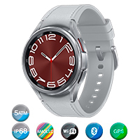 Smartwatch Watch6 Classic Samsung 43mm Wifi Bluetooth Gps
