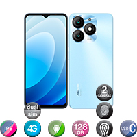 Itel A70 6,6'' 4G 3gb 128gb Dual Cam 8mp