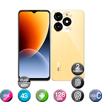 Itel A70 6,6'' 4G 3gb 128gb Dual Cam 8mp