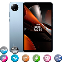 Tablet Redmi Pad Se Xiaomi 8,7'' 4G 4gb 128gb 8mp+5mp
