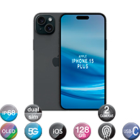 iPhone 15 Plus 6,7'' 5G 6gb 128gb Dual Cam 48mp
