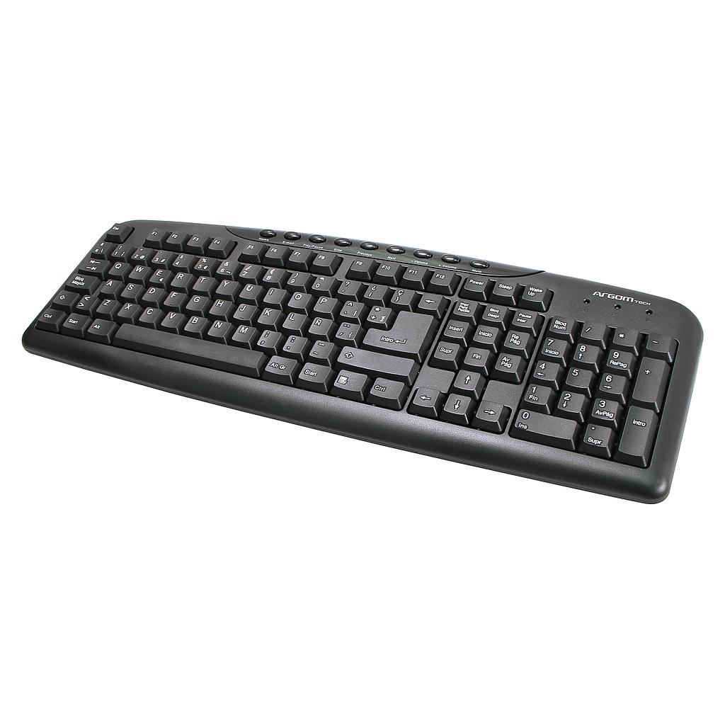TECLADO MULTIMEDIA ARGOM