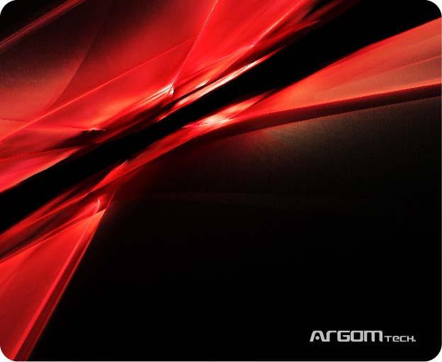 MOUSE PAD ARGOM GALAXIA ROJO