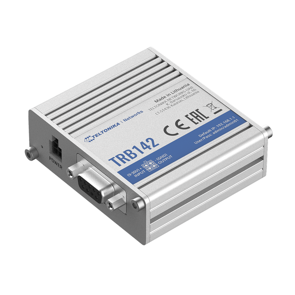 GATEWAY TELTONIKA TRB142 1 X LTE, RS232