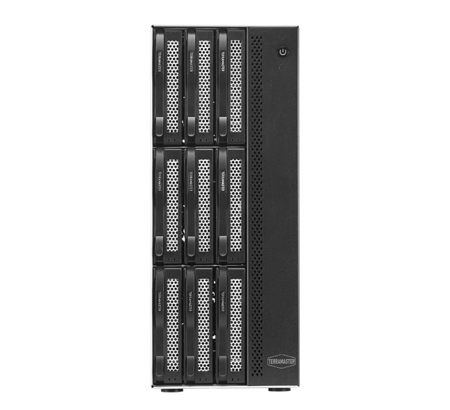 NAS TERRAMASTER TOWER 9 BAY INTEL ATOM C3558R DUAL SFP+