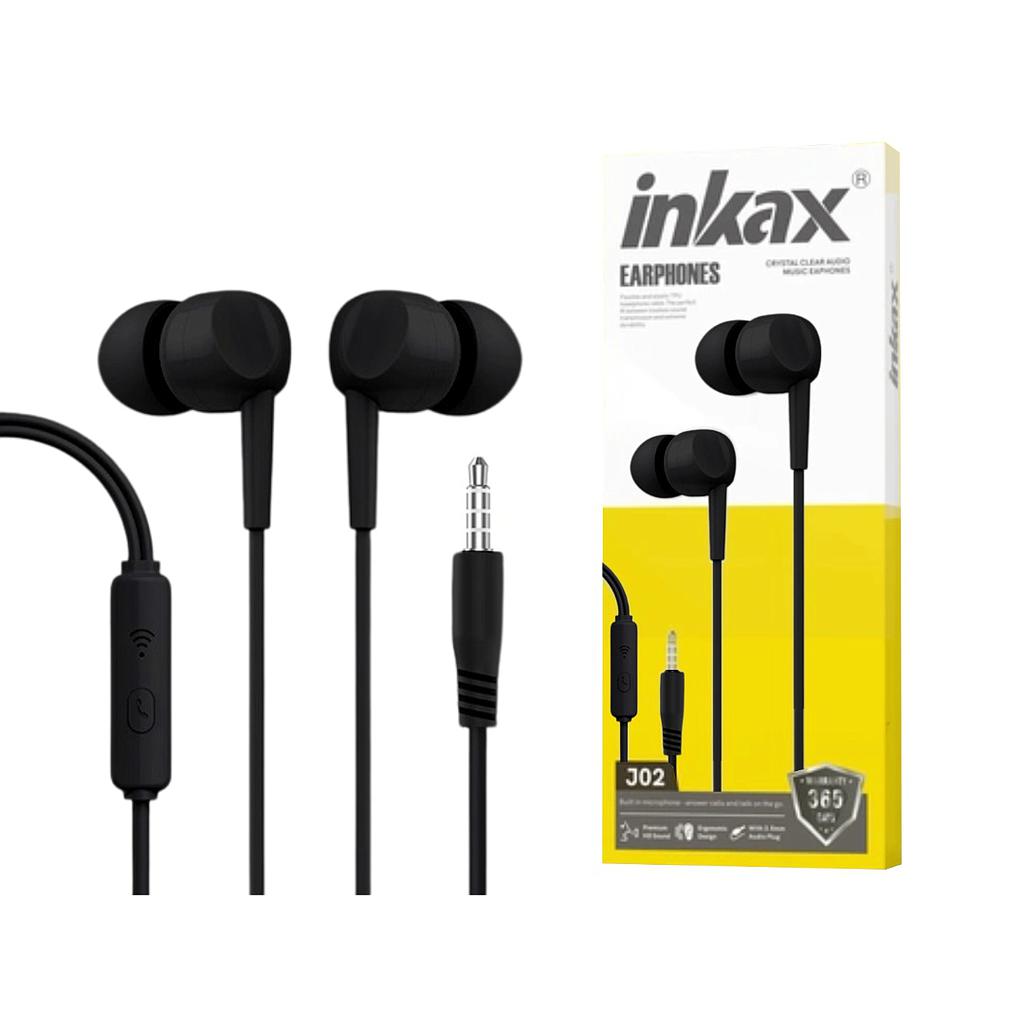 Auriculares Inkax Intra 3.5mm negro