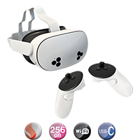 Lente De Realidad Virtual Quest 3S 256gb Wifi + Juego Batman