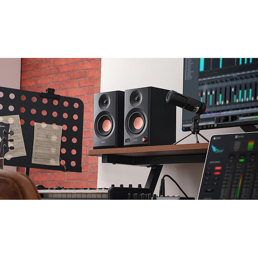 Monitores Edifier MR3 Estudio Bluetooth 36W Blanco