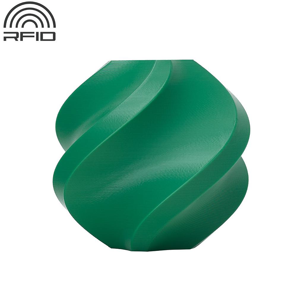 Filamento Bambu Lab PLA Basic verde oscuro