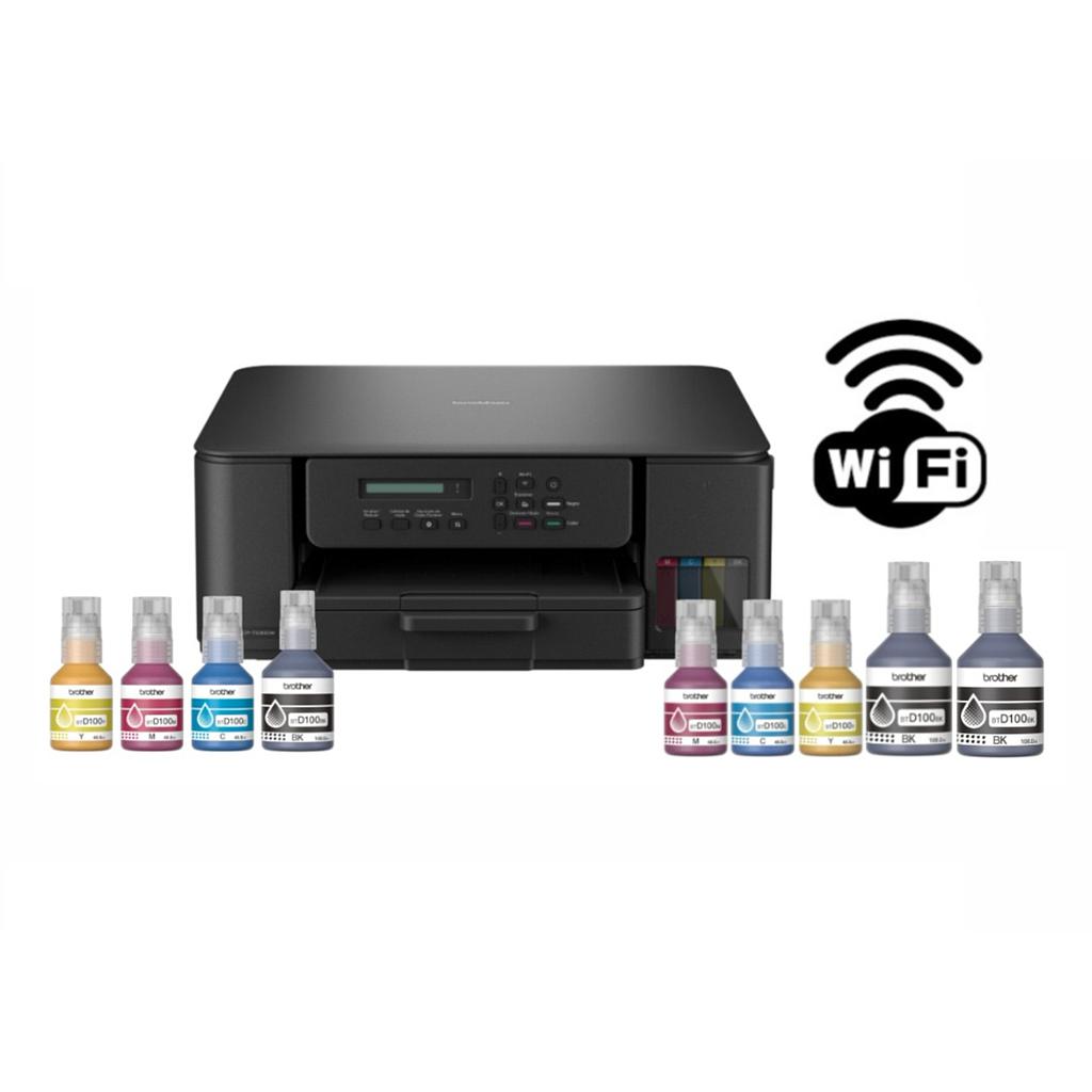 Impresora Brother Multifunción Wi-Fi + Botellas de recarga extra