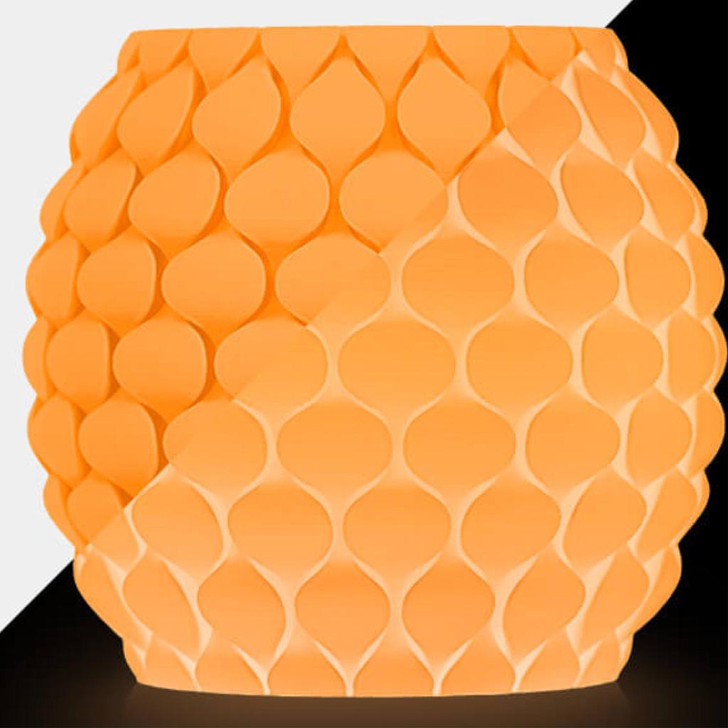 Filamento Sunlu PLA Fosforescente 1.75mm naranja
