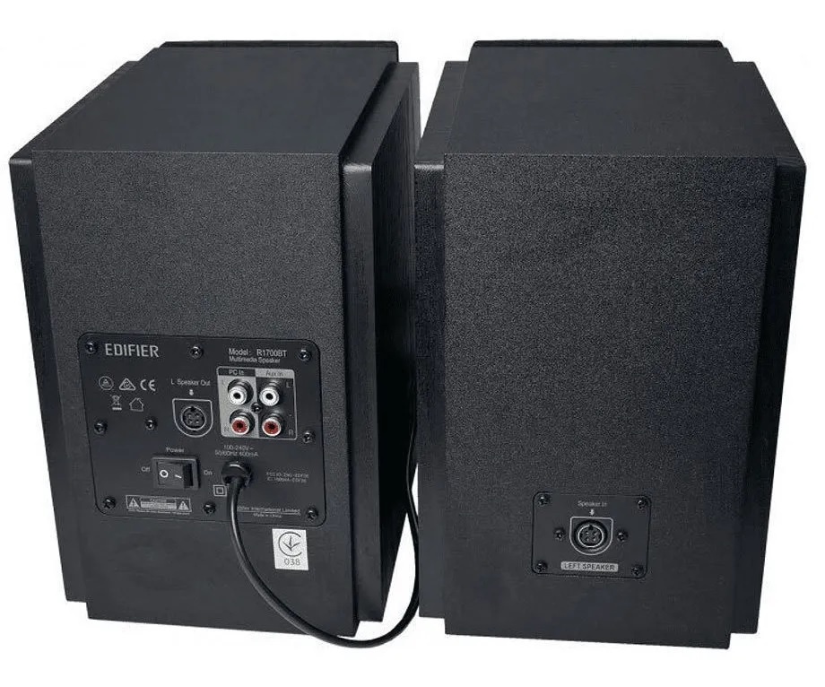 Parlantes 2.0 Edifier R1700BT Bluetooth Negros