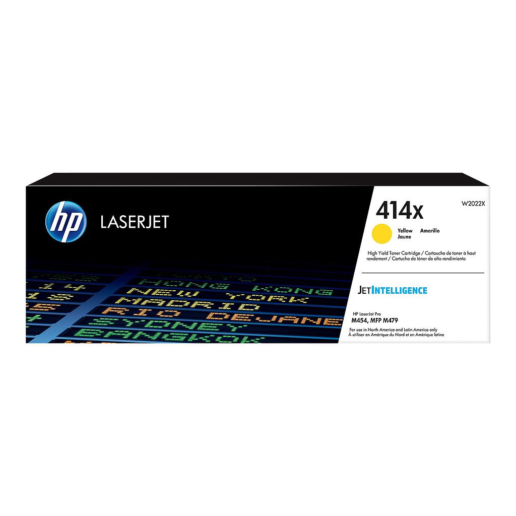 HP 414X - Alto rendimiento - amarillo