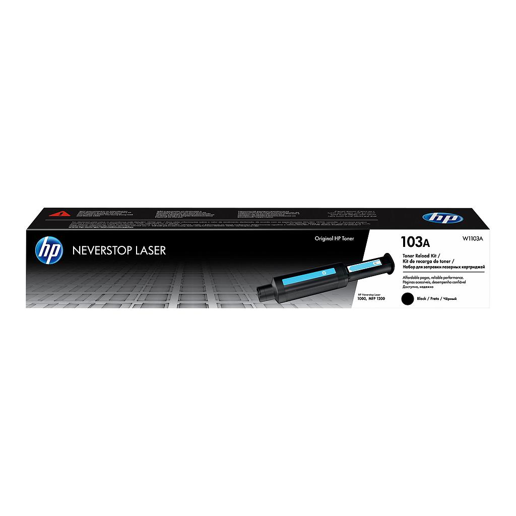 HP 103A Reload Kit - Negro - recarga de tóner