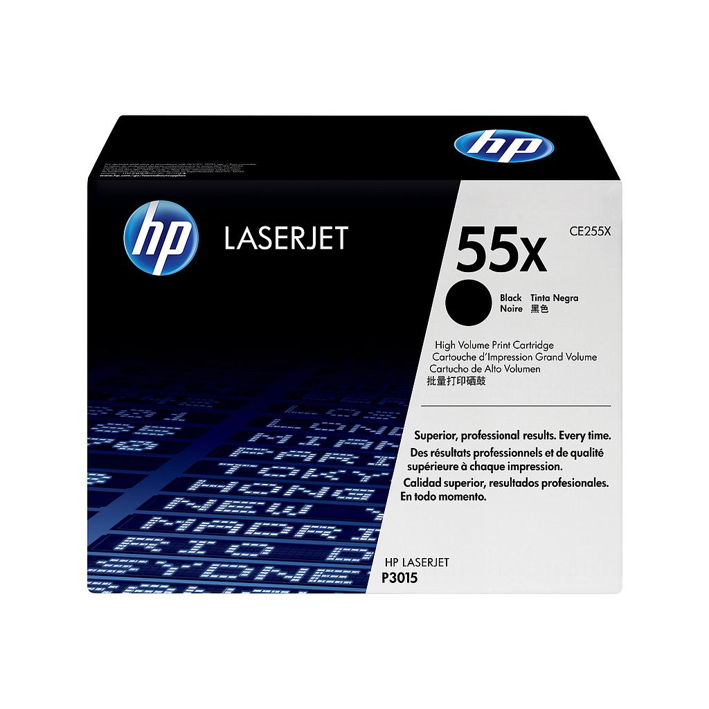 HP 55X - Alto rendimiento - negro