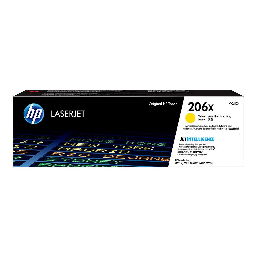 HP 206X - Alto rendimiento - amarillo