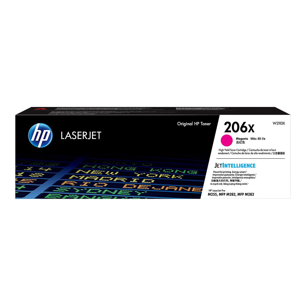 HP 206X - Alto rendimiento - magenta